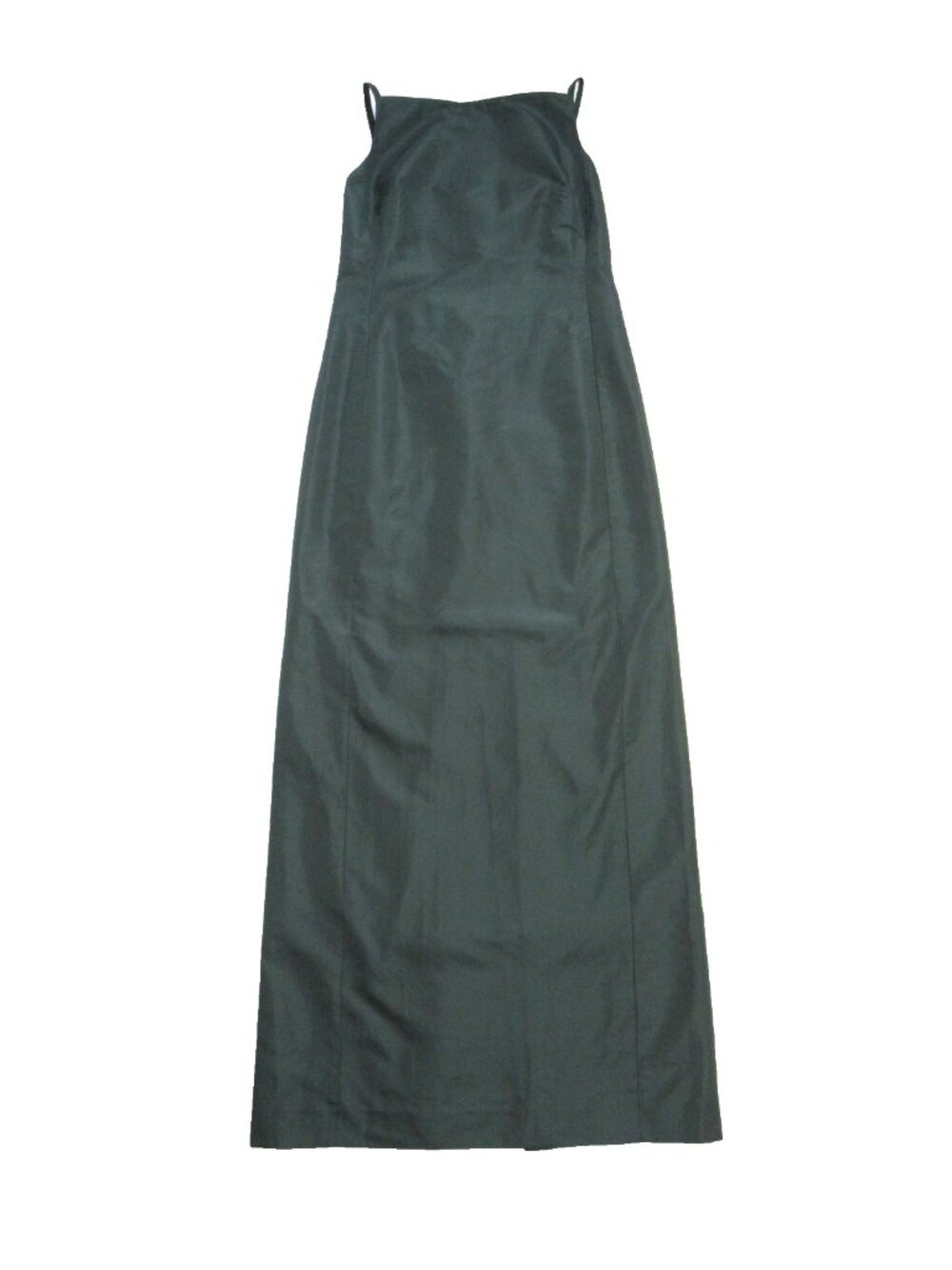 NWT Ralph Lauren Collection Krystina Faille Evening Gown in Green Column 10 - Picture 5 of 14